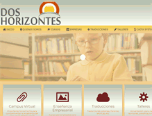 Tablet Screenshot of doshorizontes.com.ar